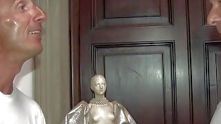 threesome The librarian's caregiver anal amateur