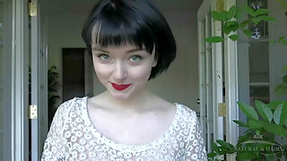 brunette Matilda Bow in Interview Movie - AtkHairy solo female hd