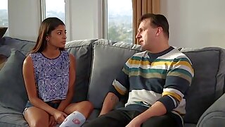 interracial Indian kuti got Step daddy issues indian facial
